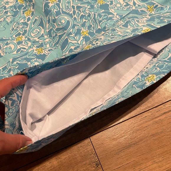 Lilly Pulitzer Kiss the Cook Blue dress Size 8 - Picture 9 of 9